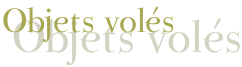 Objets volés